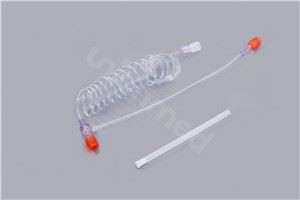 Tub conector de presiune de unică folosință compatibil cu injecții CT